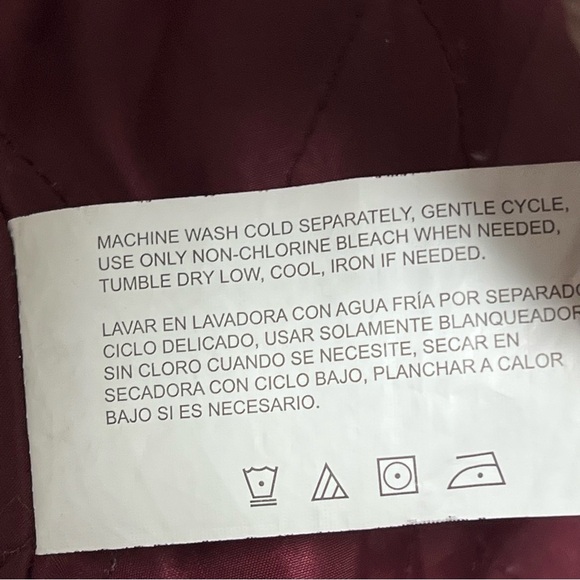 HFX Women’s Jacket size Large Quilted Lining Hooded Water & Wind Resistant FLAW - Picture 13 of 16